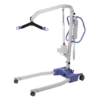 Oxford Advance folding mobile hoist with six point spreader bar, aluminium frame