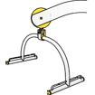 Handimove Spreaderbar Standard With Handset Holder