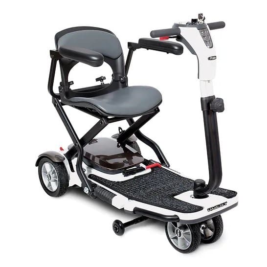 Pride Mobility Scooter Quest 4 Wheel Foldable Travel Scooter
