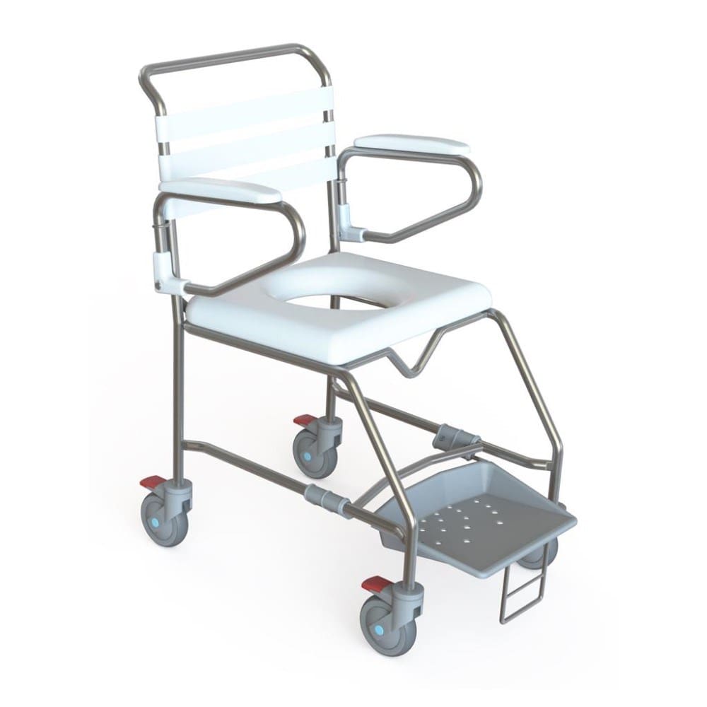 Maxi Shower Commode, Att Prop, Sliding FP