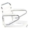 Padded Arm Rest Vinyl White PR