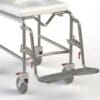 Shower Commode Swing-away Foot Rest SS, Pair