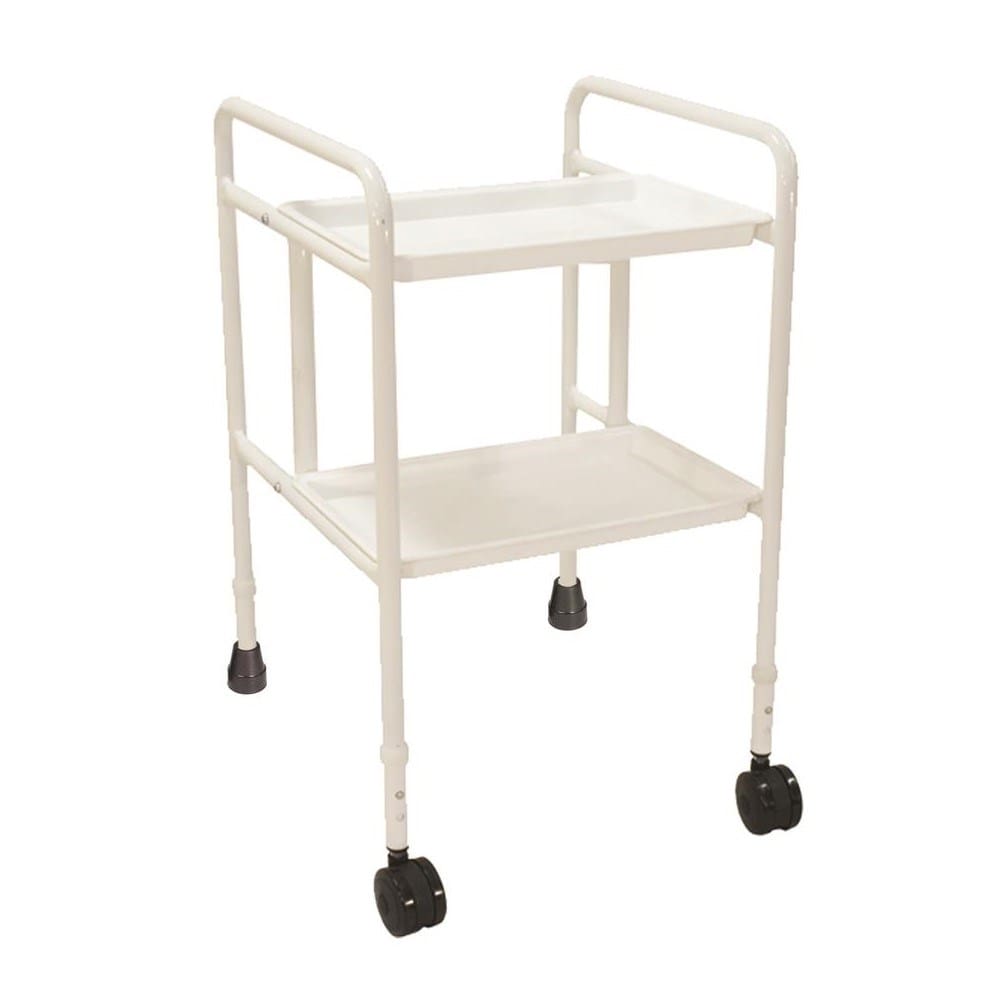 Traymobile with Rear Glides, Double, Vanilla