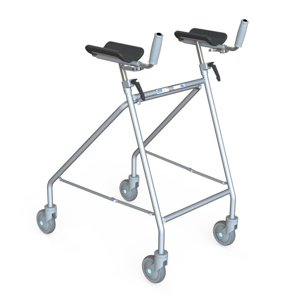 Walking Tutor, F'arm Supp, Swl/Fixd Whls, Ad