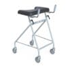 Walking Tutor, Pad A'Rest, Swl/Fixd Whls, Ad