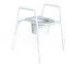 Maxi Over Toilet Frame, 500mm W, ZP, White