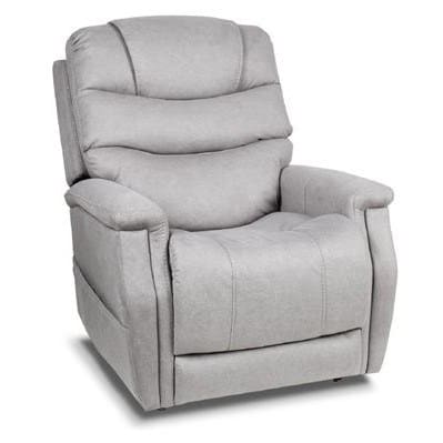 Alivio Leonardo 4 motor lift recliner chair in Santa Barbara Fog fabric