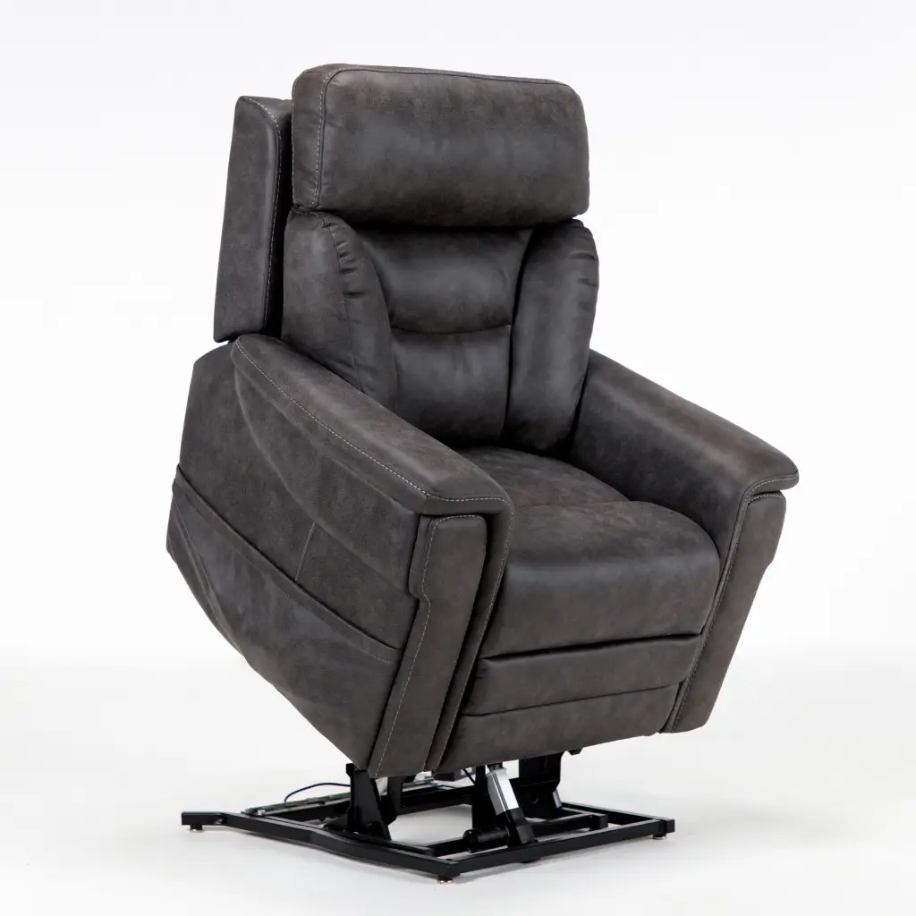 Donatello Lift/Recline Chair, 5 Motors, Canyon Steel Multi Function