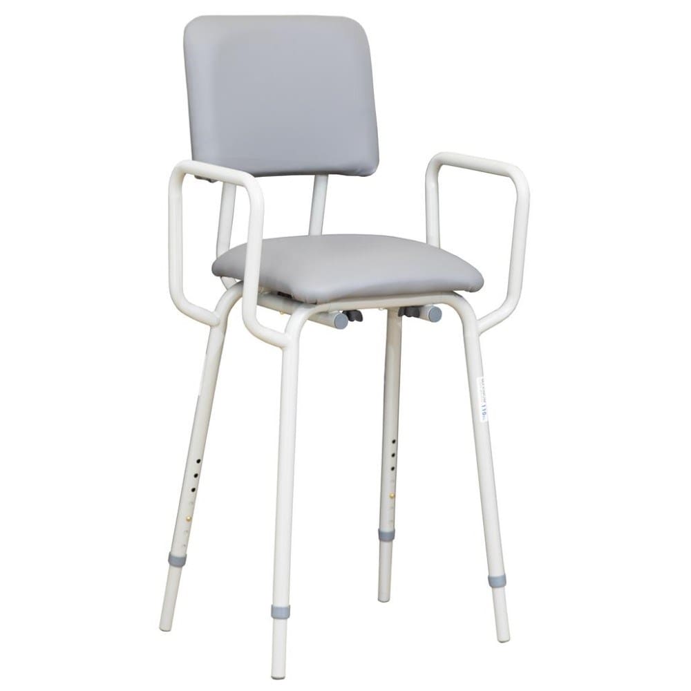 Kitchen Stool with Arms, knock down