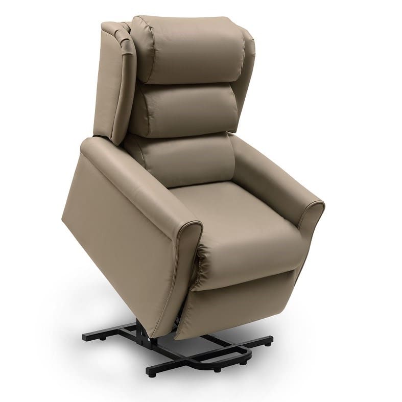 Red Gum Florence Wall Saver Action Lift Chair, Real Leather, SWL 160Kg