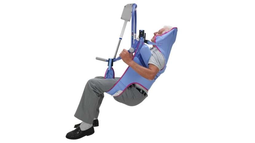 4 Point Toileting Sling with Head Support