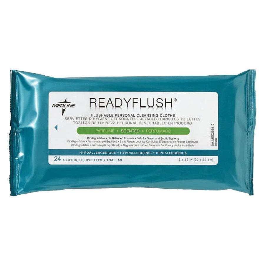 Wipes Flushable Scented, 23 x 33cm, 24PK
