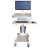Mobile Worstation Trolley with printer shelf