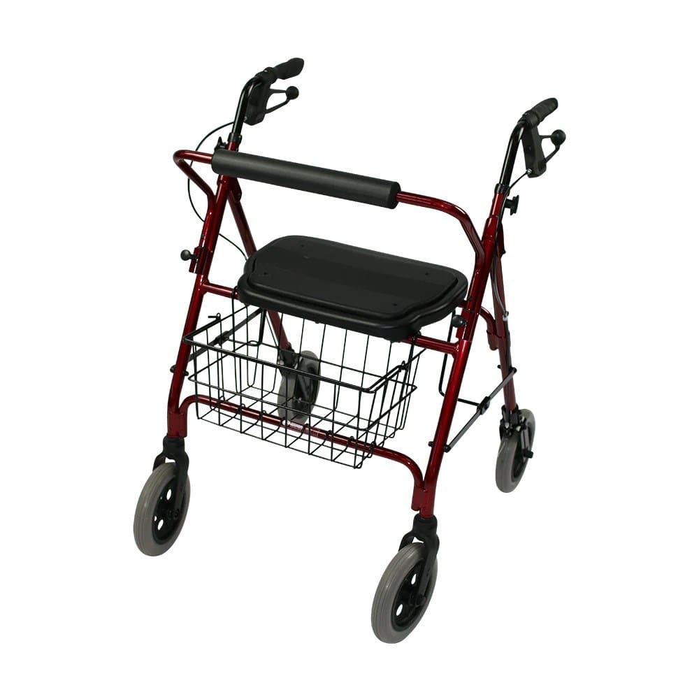 Bariatric "The Mack" Four Wheeled Walker with Handbrakes