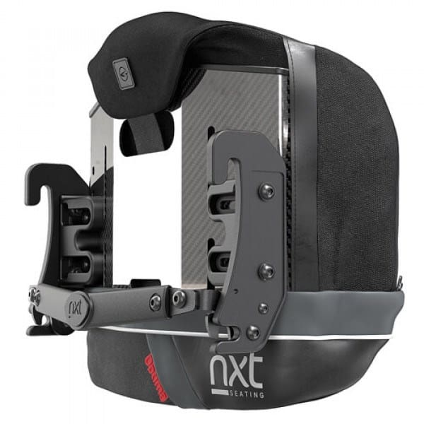 NXT Optima Carbon Thoracic Back Support, Has a 3 inch (7.6 cm) mild thoracic contour