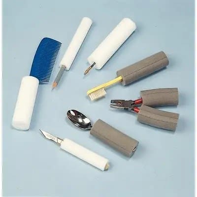 Think Plastozote Foam Tubing, 1m long, White