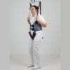 Silvalea, Walking Harness Full Groin Straps Poly (Female)