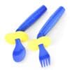 EasieEaters Curved Cutlery, Spoon and Fork, Right Hand