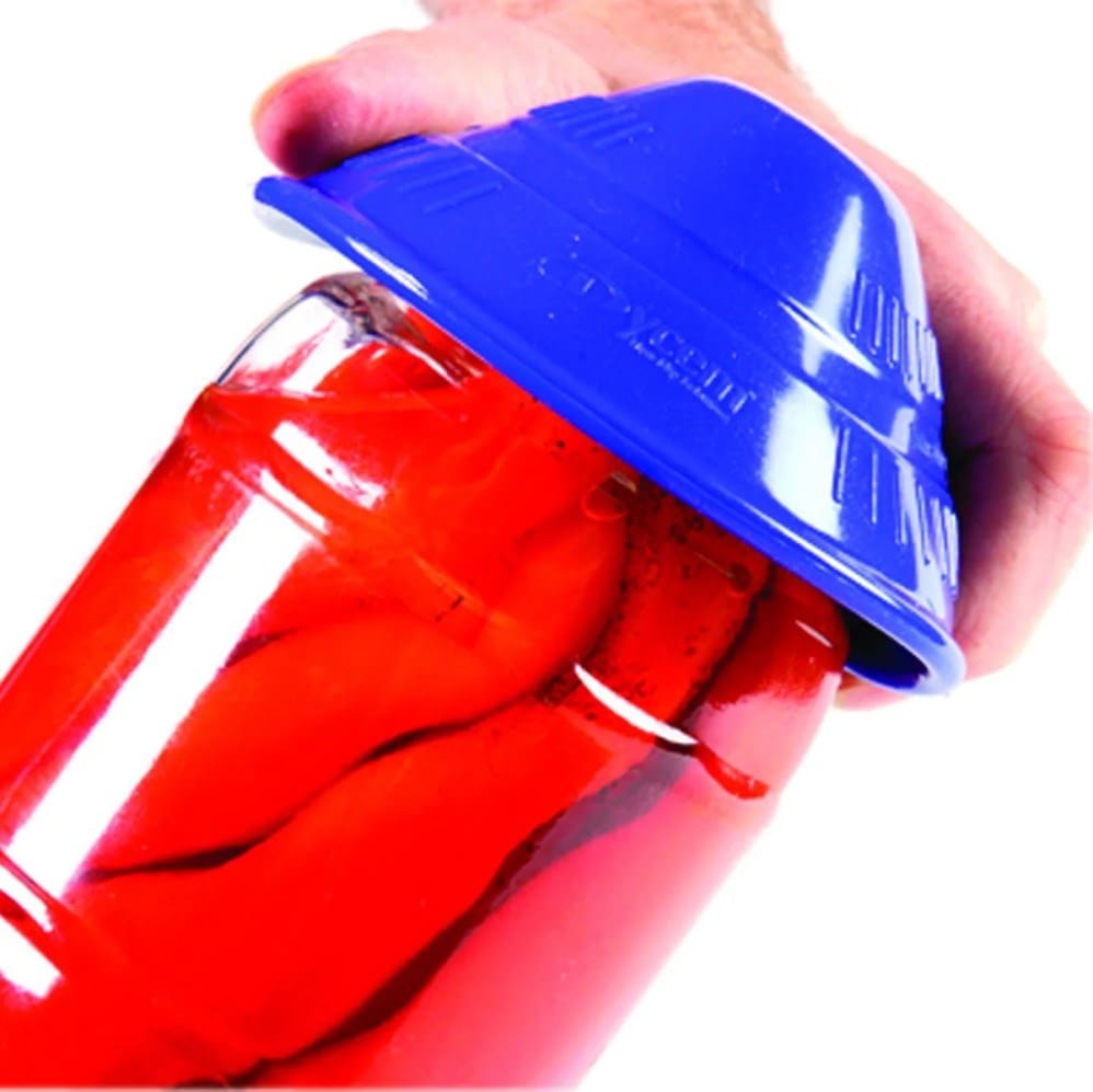 Dycem Non-Slip Jar Opener, Blue
