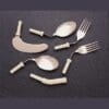 Homecraft Kings Angled Modular Cutlery, Angled Adaptor, 3/pack