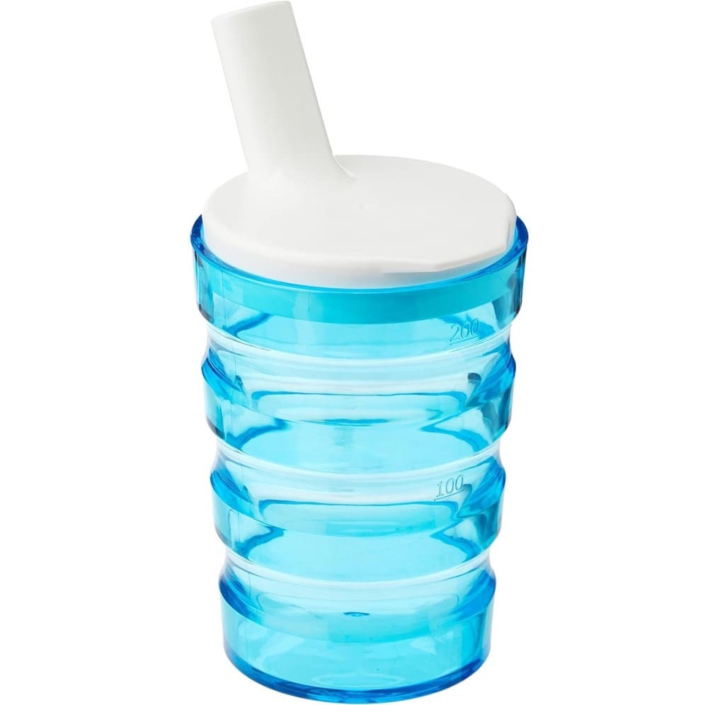 Sure Grip Mug, Clear, Lid with Small Aperture, 200ml