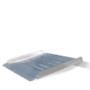 Shoprider One Piece Ramp with Reinforced Edging, Non Slip Contoured Surface with Drainage Slots