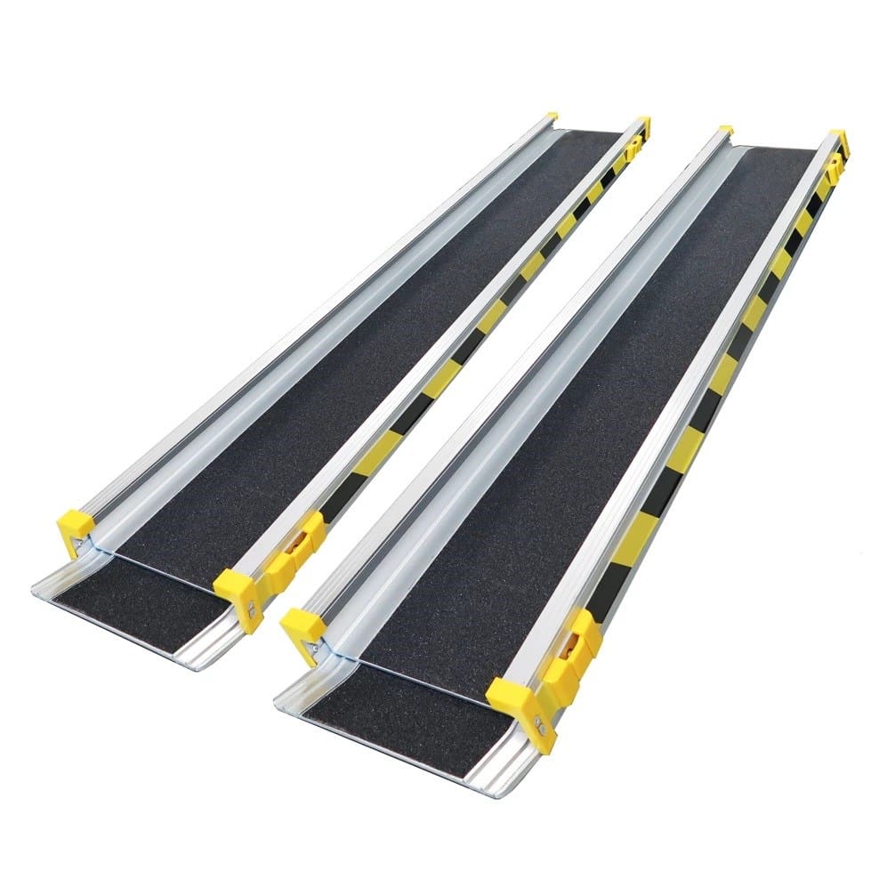 Shoprider Telescopic Ramp, Easy To Extend Function, Non Slip Grip Surface, SWL 270Kg