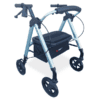Red Gum Height Seat Walker With Folding Lock