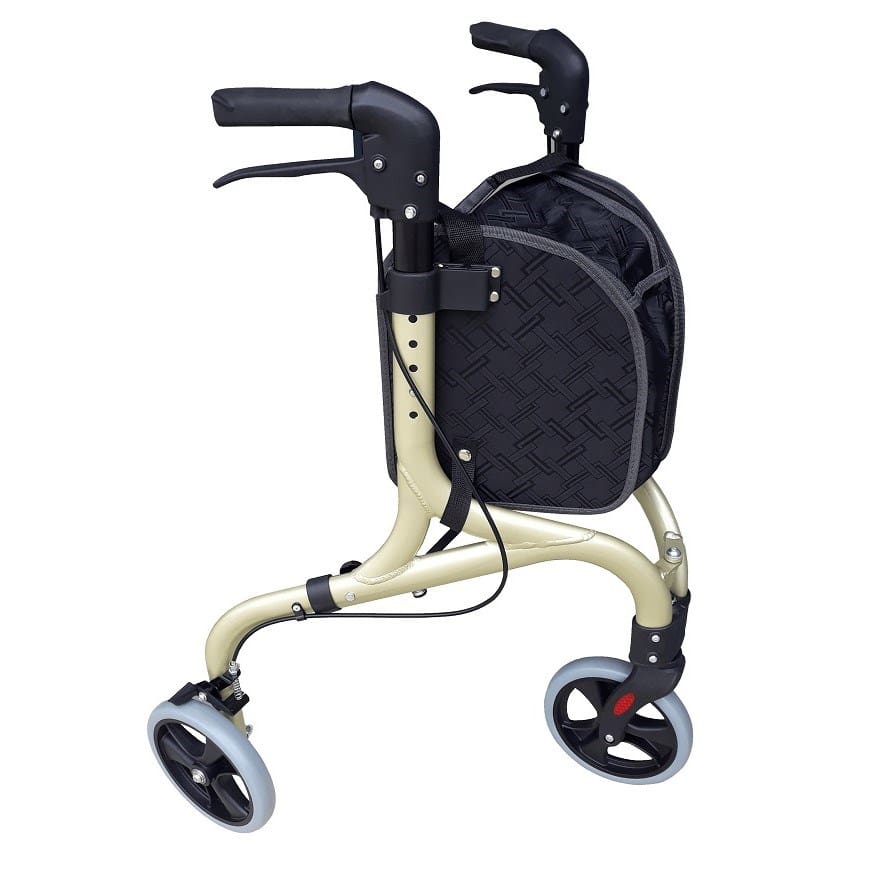 Red Gum Lightweight Tri Walker, Easy Fold With Zip Bag, Only 4.6Kg
