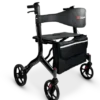 Bariatric Side Folding Seat Walker, Dark Grey