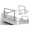 Red Gum Assistive Bed Rail, L600xW550xH495