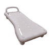 Red Gum Shower Board, White, SWL 150Kg