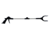 Red Gum Folding Reacher 32" (840mm), 180" Rotating Head, Dual Action Grip With Tpr Comfort Hand Grip