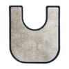 BetterLiving Toilet Surround Mat, 74x66 cm with Cut Out