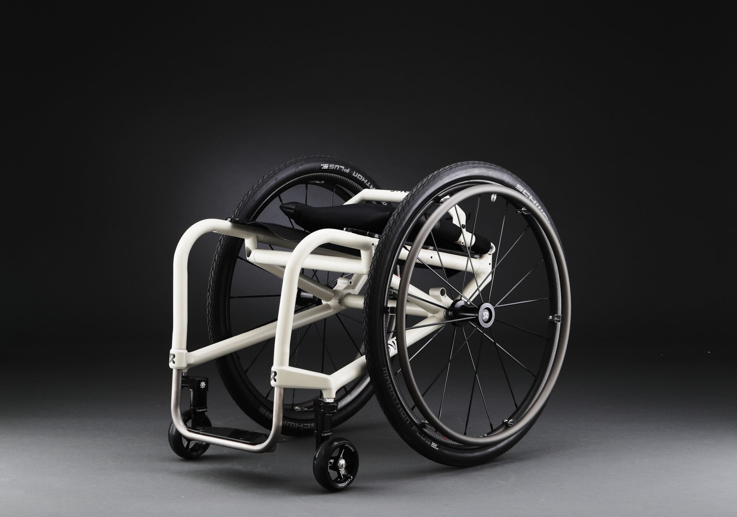 Rove Origin closed frame manual wheelchair, side view