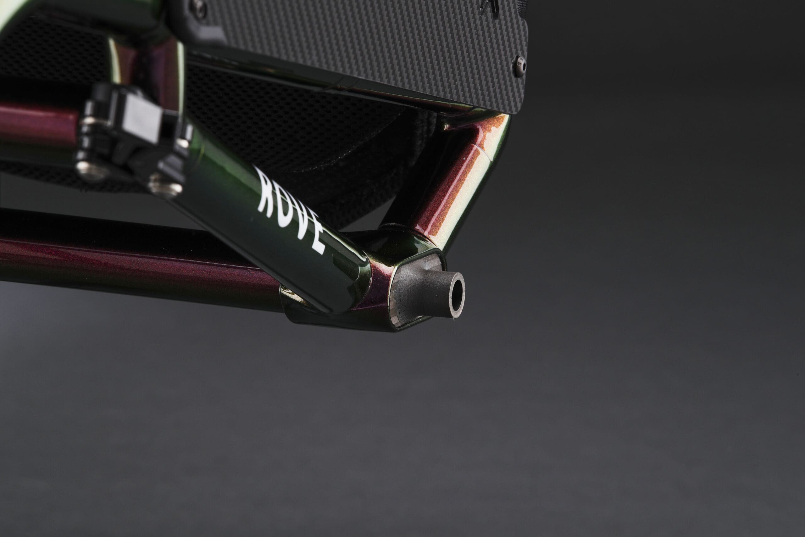 Rove wheelchair frame and component detail