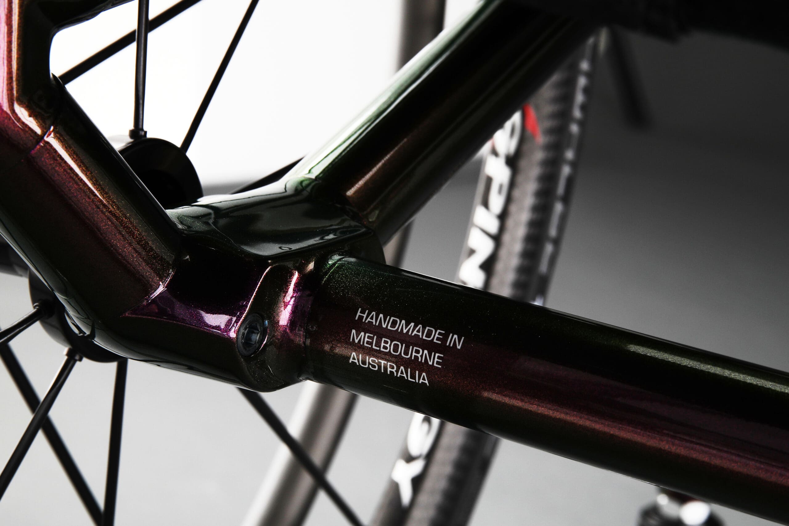 Rove wheelchair frame and component detail
