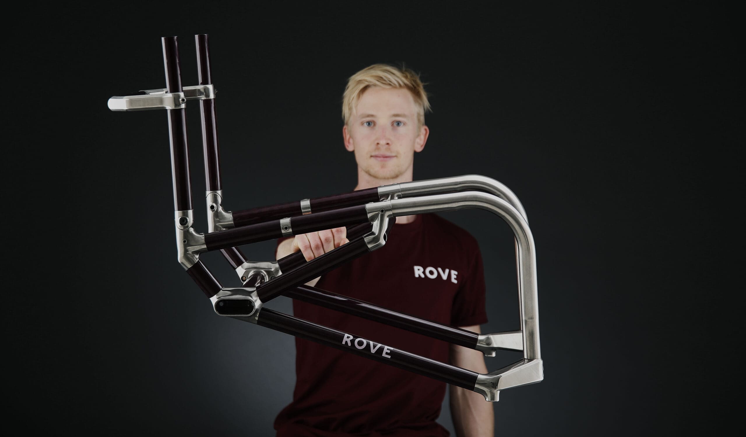 Rove wheelchair frame, handmade in Melbourne