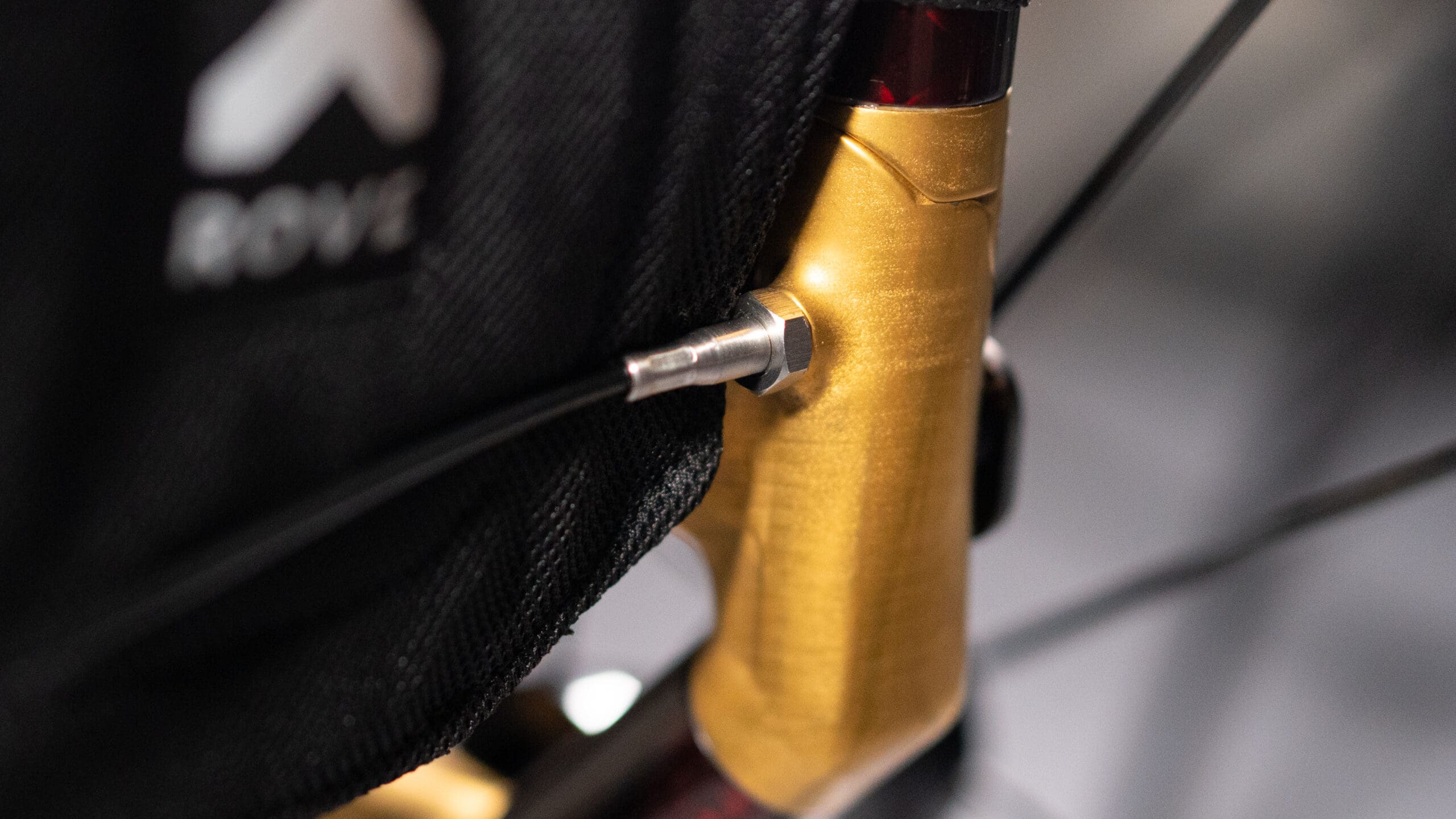 Rove wheelchair frame and component detail