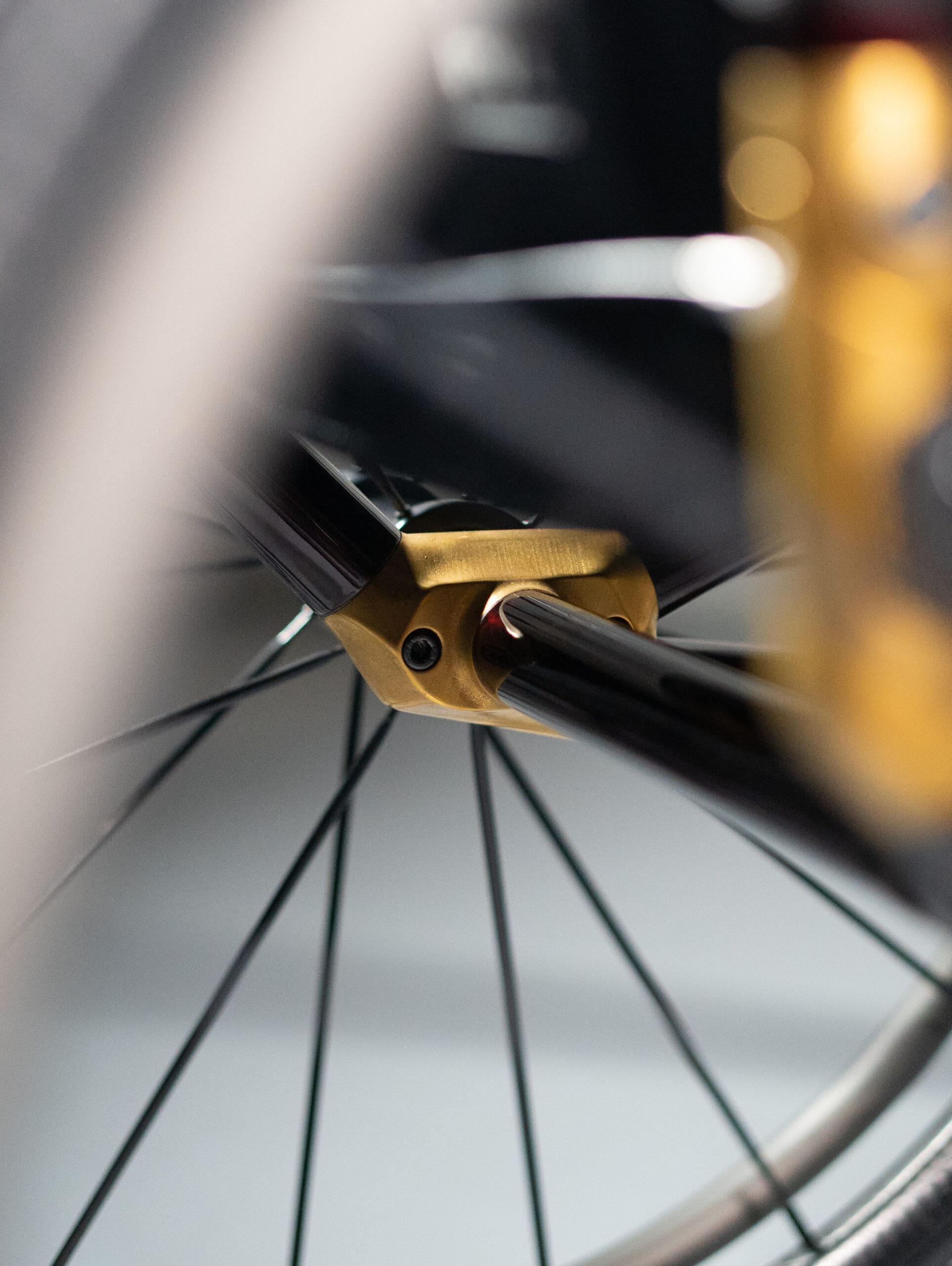 Rove wheelchair frame and component detail
