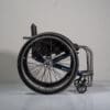 Rove Titan titanium straight drop frame manual wheelchair, side view