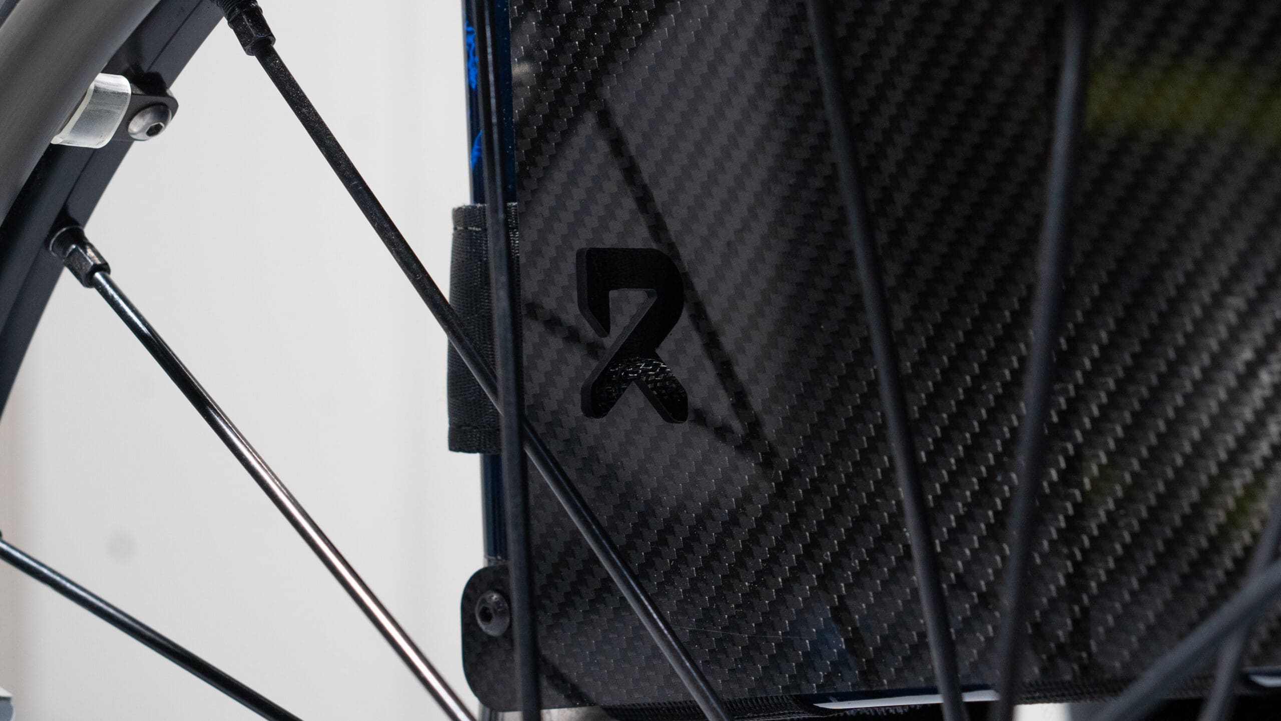 Rove wheelchair frame and component detail