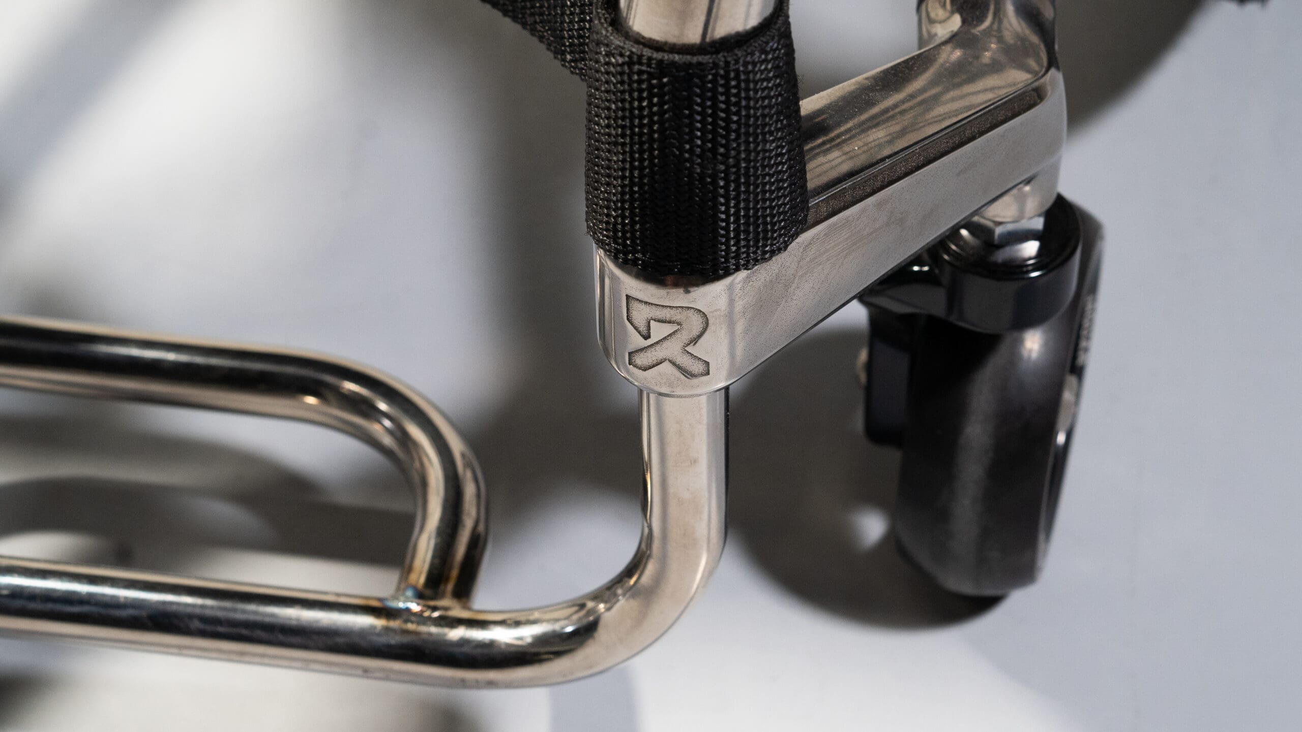Rove wheelchair frame and component detail