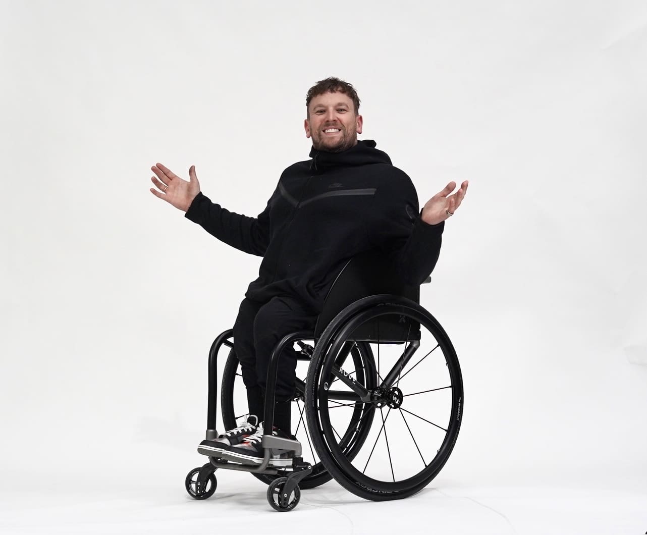Rove Axis wheelchair in use