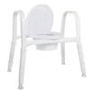 Royale Medical Premium bariatric over toilet aid with powder coated aluminium frame and plastic seat