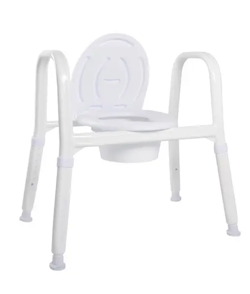 Royale Medical Premium bariatric over toilet aid with powder coated aluminium frame and plastic seat