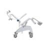 Invacare Aquatec Ocean VIP Ergo tilt in space shower commode with stainless steel frame