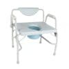 Commode Chair, 3 in 1, Bariatric Drop Arm
