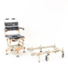 Showerbuddy SB1 shower transfer system with commode chair, rotating base and bridge