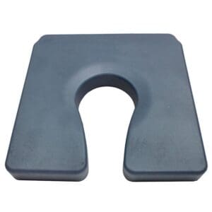Soft Foam Cushion for SB6c, 6w complete with commode rails fitted